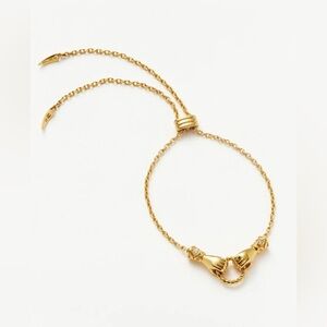 MISSOMA X HARRIS REED Hands of God 18k gold plated brass bracelet
